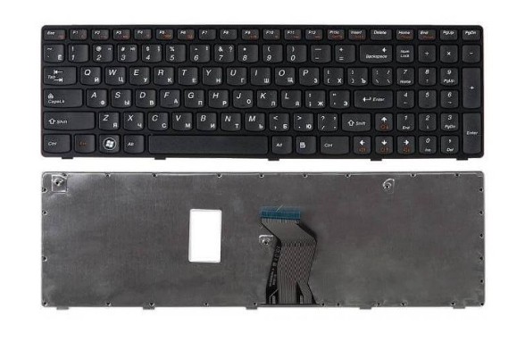 Клавиатура для ноутбука Lenovo IdeaPad Z580, V580, G580 - интернет-магазин Kazit